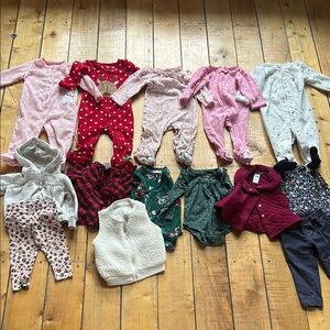 Carter’s Baby Girl Lot Size 9M